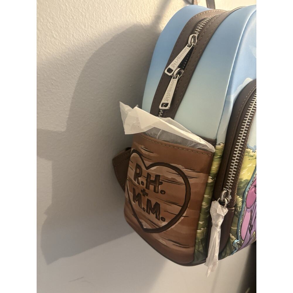 Disney Loungefly Robin Hood And Maid Marian Mini Backpack NWT - Picture 2 of 6